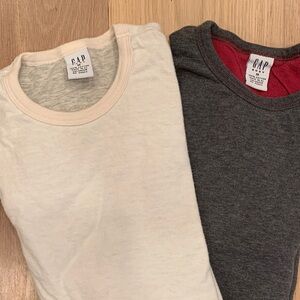 GAP body- Two Mens Lounge/ Sleep Tops- soft double thick 100% cotton- Size M